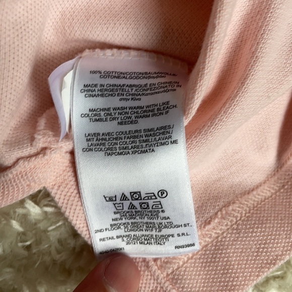 Brooks Brothers Small Slim Fit Pink Polo Shirt - Picture 8 of 12